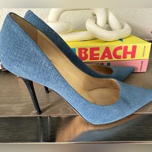 Jimmy Choo Denim Pumps 37.5